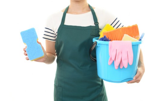Post-construction cleaning in a Harringay flat with dust removal and finishing touches