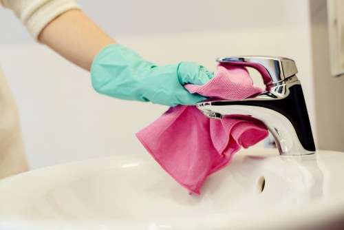 Professional domestic cleaning in a Harringay home