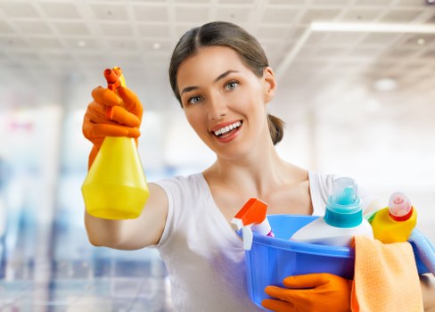 Local technician treating pet odour in a Harringay home