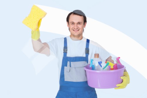Professional Harringay cleaners preparing a home for a fresh clean