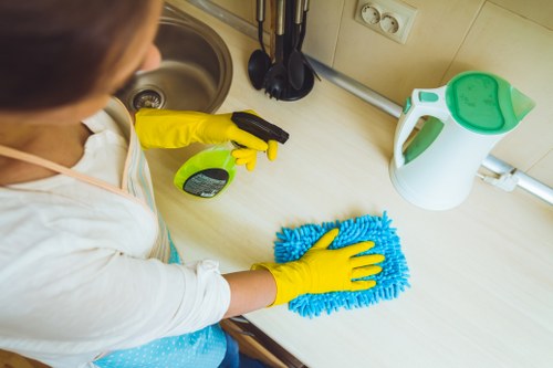 Inclusive website access information for Harringay Cleaners