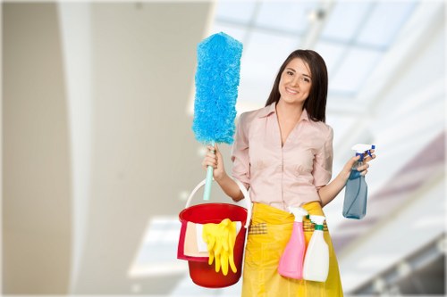 Professional workspace cleaning in a Harringay office setting