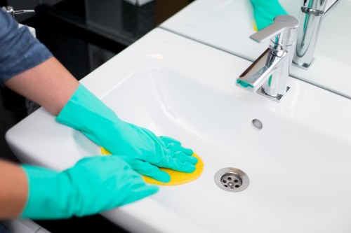 Screen-reader friendly cleaning service content for Harringay visitors