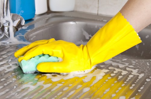 Office cleaning service for a Harringay workplace reception area